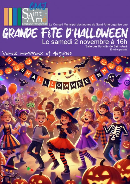 GRANDE FÊTE D'HALLOWEEN