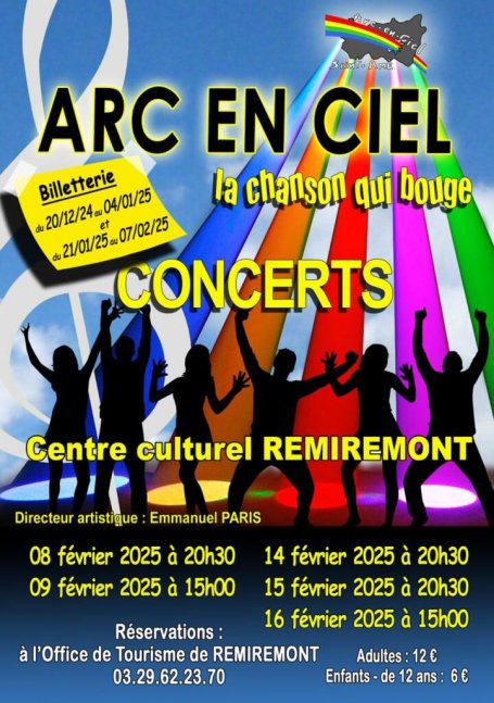 ARC EN CIEL - La chanson qui bouge - CONCERTS